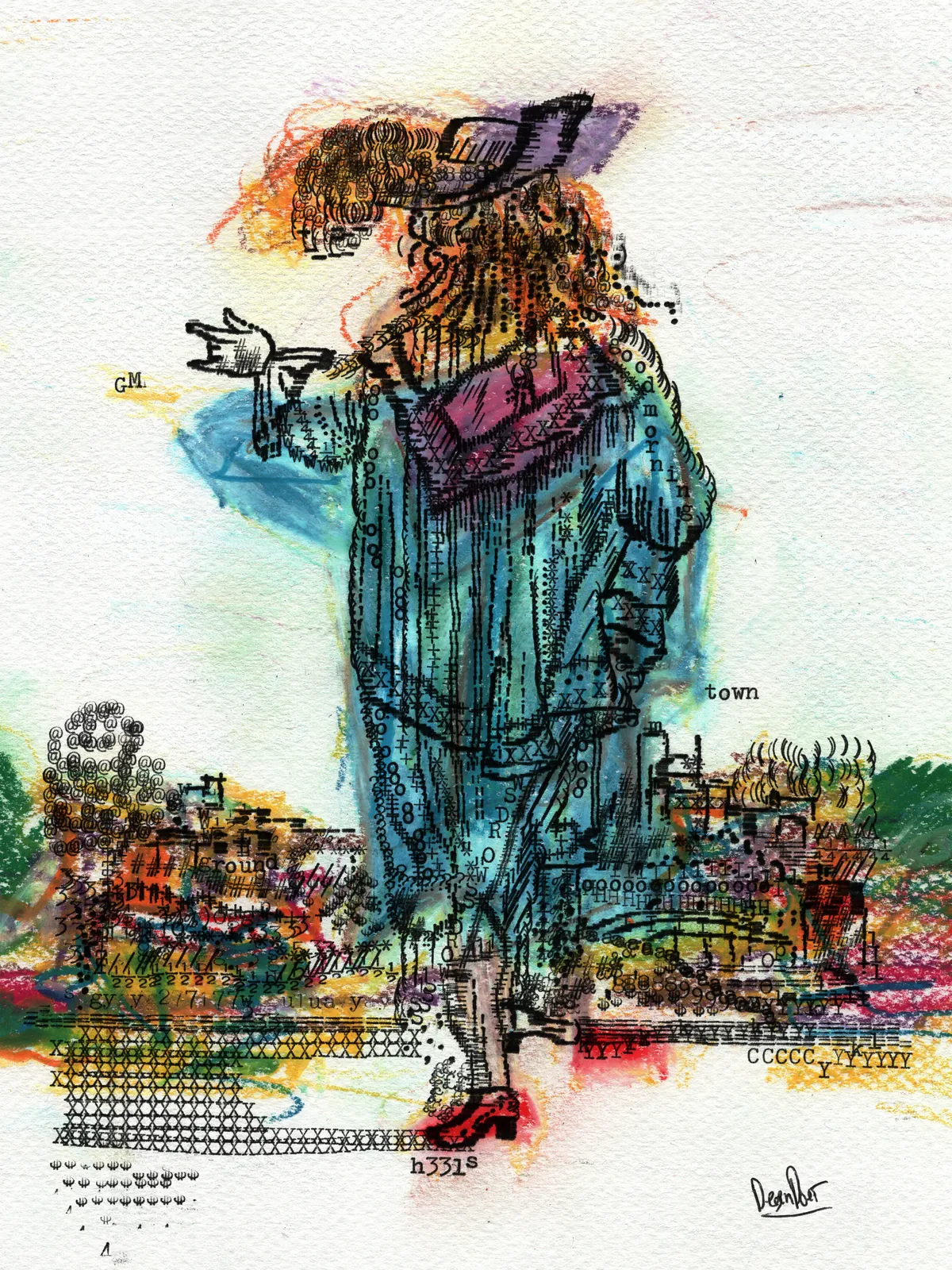 Gentleman Seen from the Type