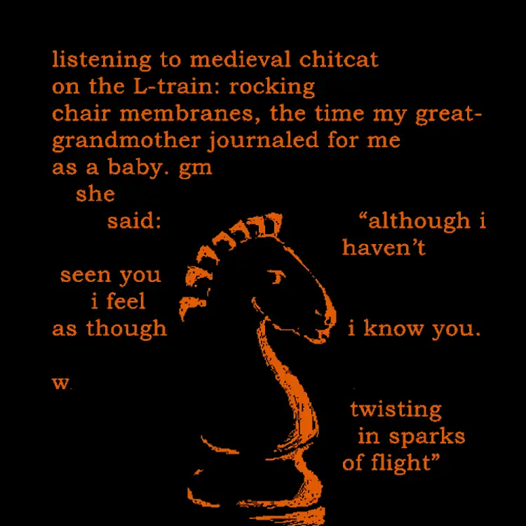 Knight Poem #1