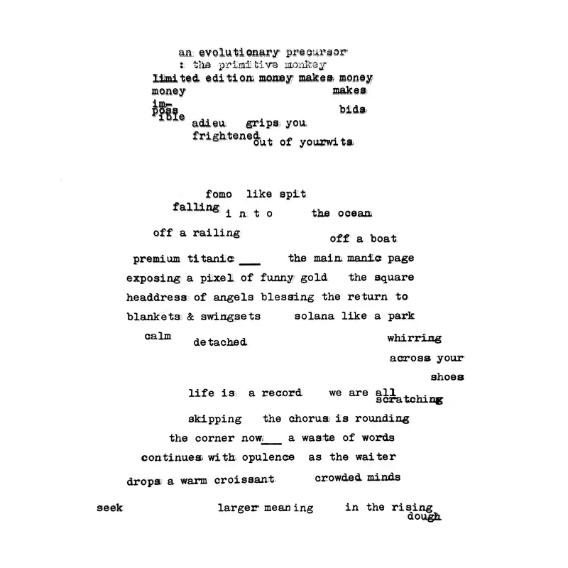 Typewriter Poem #13