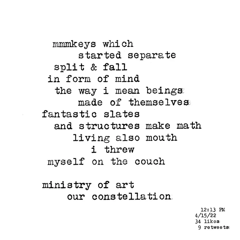 Typewriter Poem #48