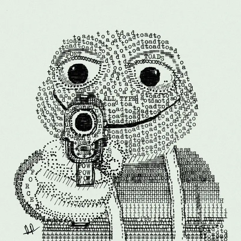 Poet Toad #34