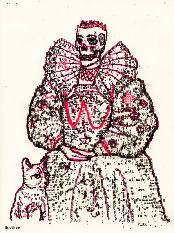 Pink Skull Queen