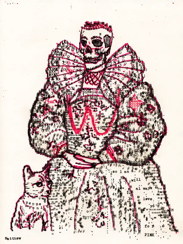 Pink Skull Queen