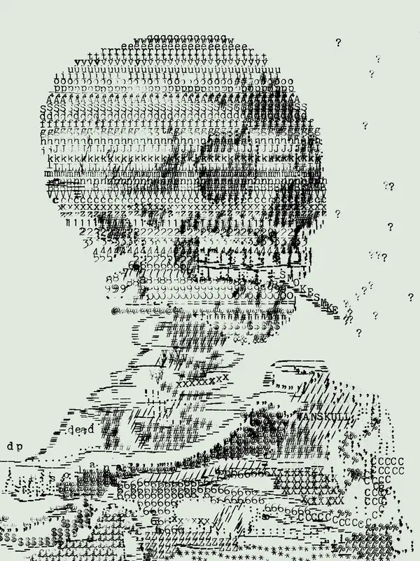 Van Gogh Skull