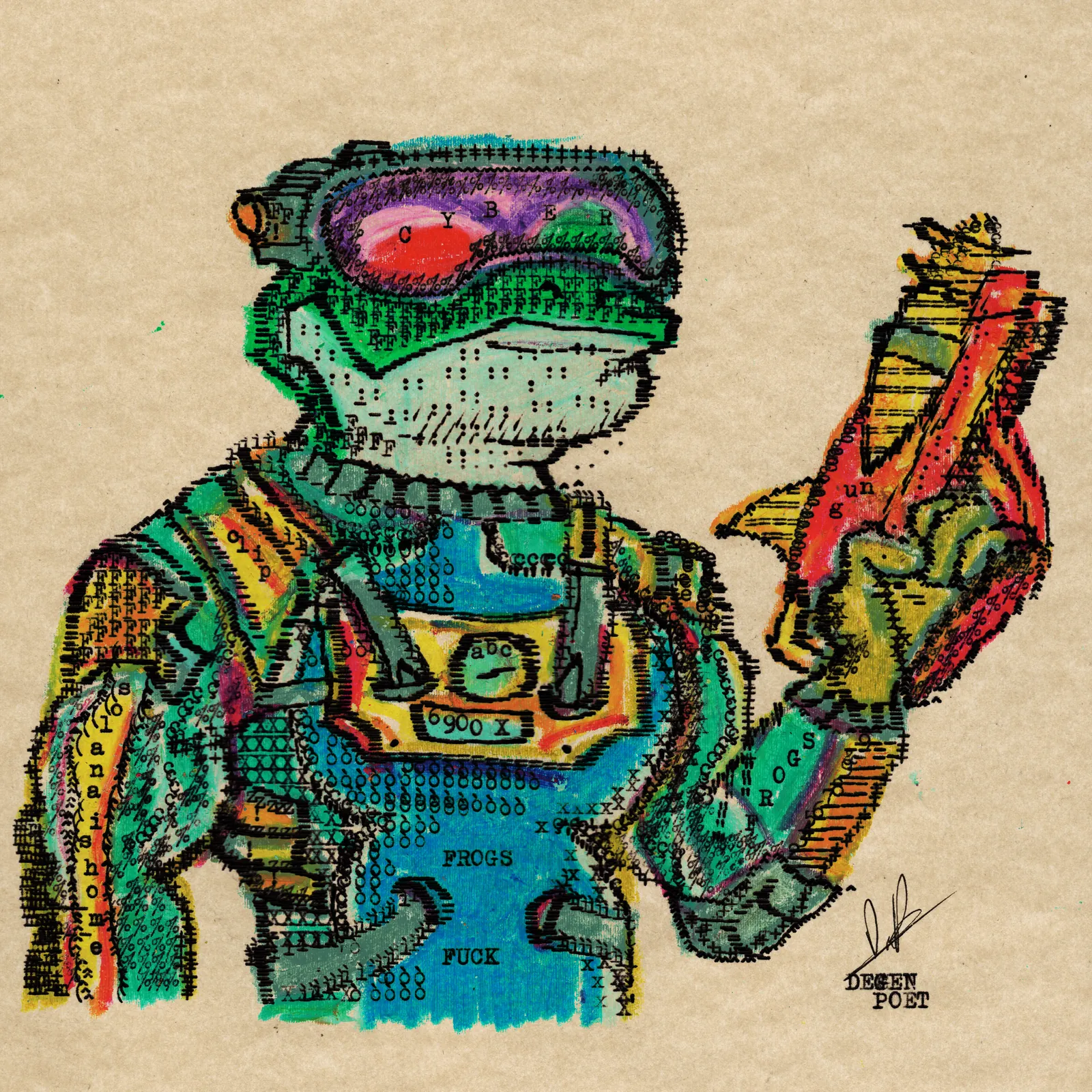 Evolved Frog